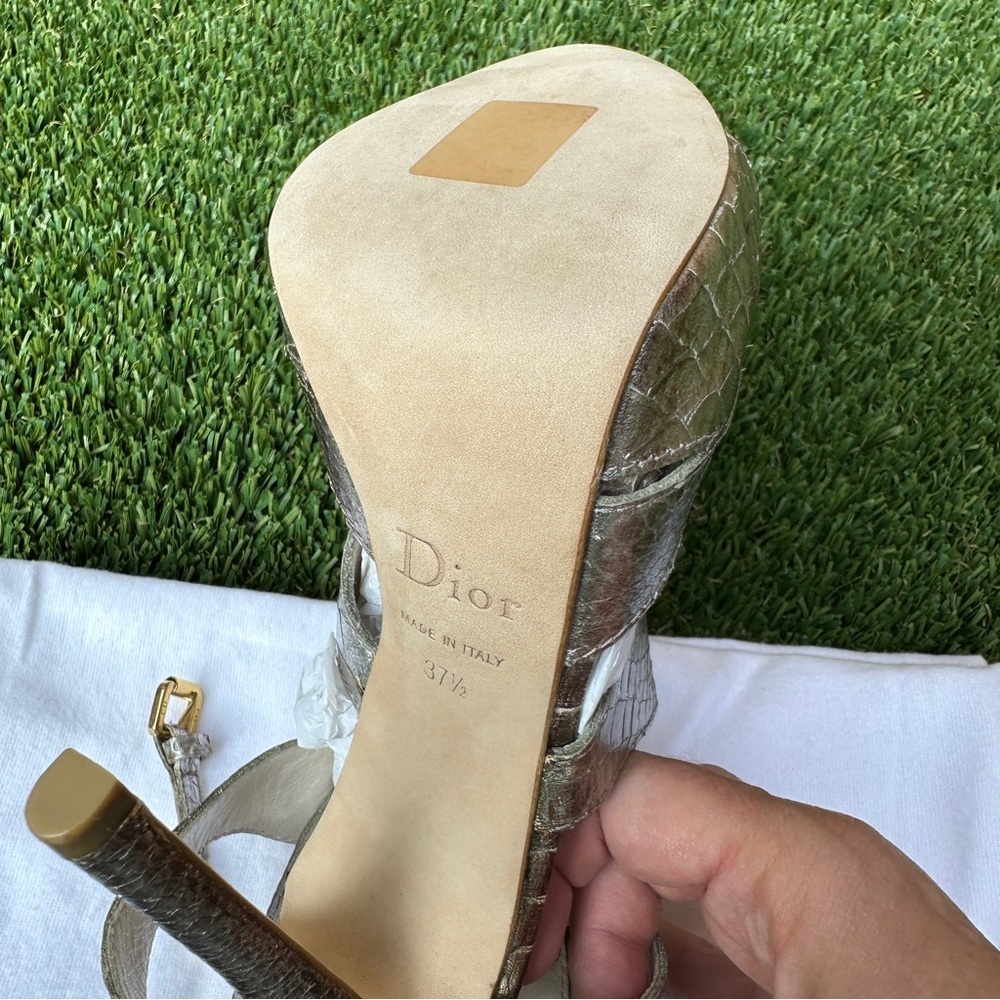 Dior gladiator heels NEW - Picture 12 of 14